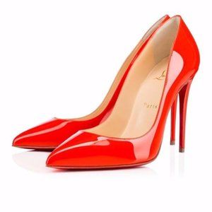 NWT Christian Louboutin Pigalle Follies 100 Patent